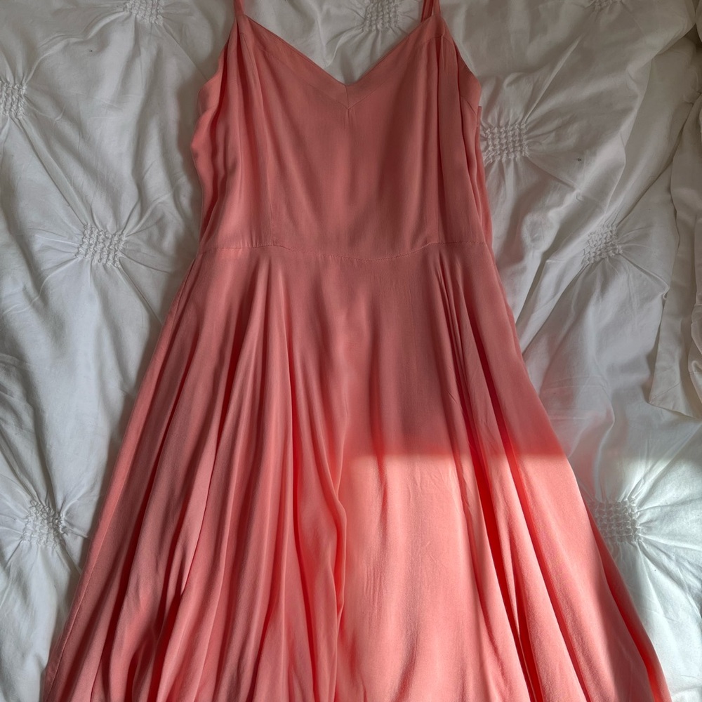 Talula Pink Pleated Mini Sundress